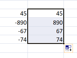 parentheses for negative numbers in excel mac